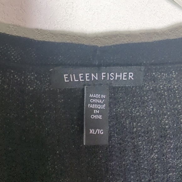 Eileen Fisher Womens Sweater Organic Linen Cotton Blend Quiet Luxury Neutral XL - Picture 5 of 8